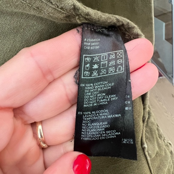 Military style jacket, cotton - Picture 5 of 8